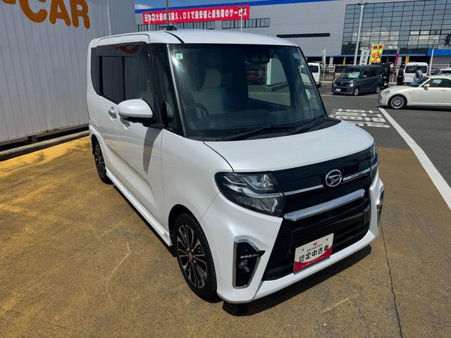 タントカスタムＲＳ喫煙車　純正フルセグナビ　ＥＴＣ　ドラレコ　パノラマモニター（福岡県）の中古車