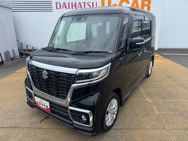 スペーシアカスタムハイブリッドＧＳ純正フルセグナビ　ＥＴＣ　前後ドラレコ　シートヒーター（福岡県）の中古車