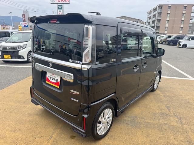 スペーシアカスタムハイブリッドＧＳ純正フルセグナビ　ＥＴＣ　前後ドラレコ　シートヒーター（福岡県）の中古車