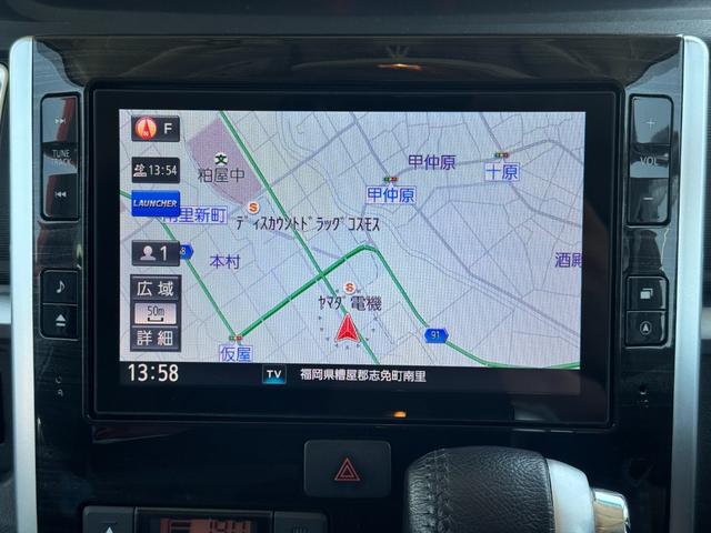 タントカスタムＲＳ　トップエディションＳＡIIナビ地デジＴＶ　バックカメラ　Ｂｌｕｅｔｏｏｔｈ　ＥＴＣ　　両側電動スライドドア　ＬＥＤヘッドライト　衝突軽減ブレーキ　横滑り防止装置　アイドリングストップ純正アルミホイール（福岡県）の中古車