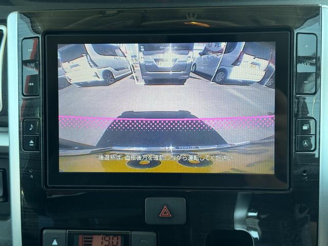 タントカスタムＲＳ　トップエディションＳＡIIナビ地デジＴＶ　バックカメラ　Ｂｌｕｅｔｏｏｔｈ　ＥＴＣ　　両側電動スライドドア　ＬＥＤヘッドライト　衝突軽減ブレーキ　横滑り防止装置　アイドリングストップ純正アルミホイール（福岡県）の中古車