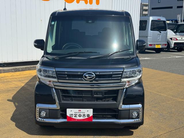 タントカスタムＲＳ　トップエディションＳＡIIナビ地デジＴＶ　バックカメラ　Ｂｌｕｅｔｏｏｔｈ　ＥＴＣ　　両側電動スライドドア　ＬＥＤヘッドライト　衝突軽減ブレーキ　横滑り防止装置　アイドリングストップ純正アルミホイール（福岡県）の中古車