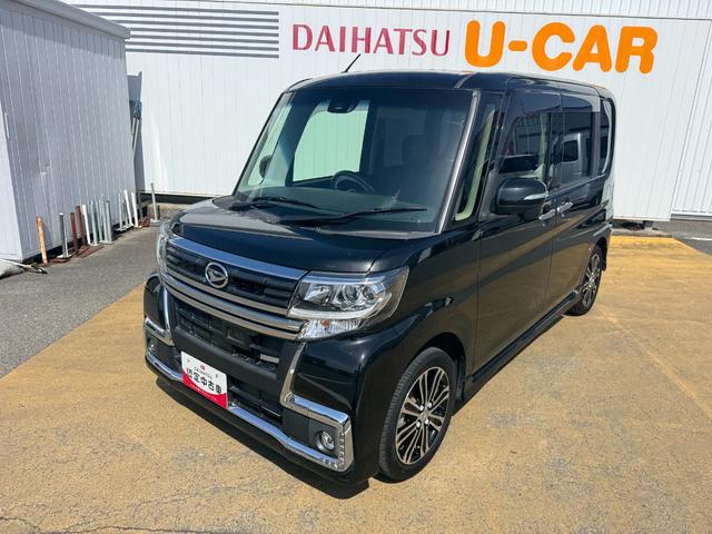 タントカスタムＲＳ　トップエディションＳＡIIナビ地デジＴＶ　バックカメラ　Ｂｌｕｅｔｏｏｔｈ　ＥＴＣ　　両側電動スライドドア　ＬＥＤヘッドライト　衝突軽減ブレーキ　横滑り防止装置　アイドリングストップ純正アルミホイール（福岡県）の中古車