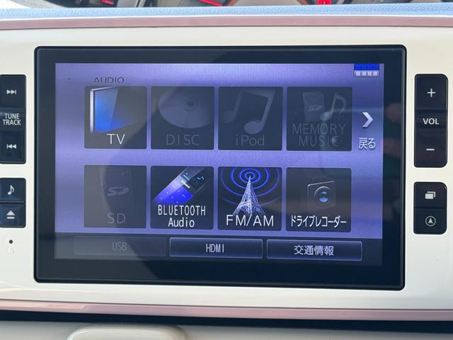 ムーヴキャンバスＧホワイトアクセントＶＳ　ＳＡIII純正フルセグナビ　ＥＴＣ　ドラレコ　パノラマモニター（福岡県）の中古車