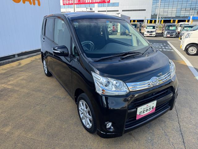 ムーヴカスタム　ＸＣＤチューナー　プッシュボタンスタート　純正アルミホイール　スマートキー（福岡県）の中古車