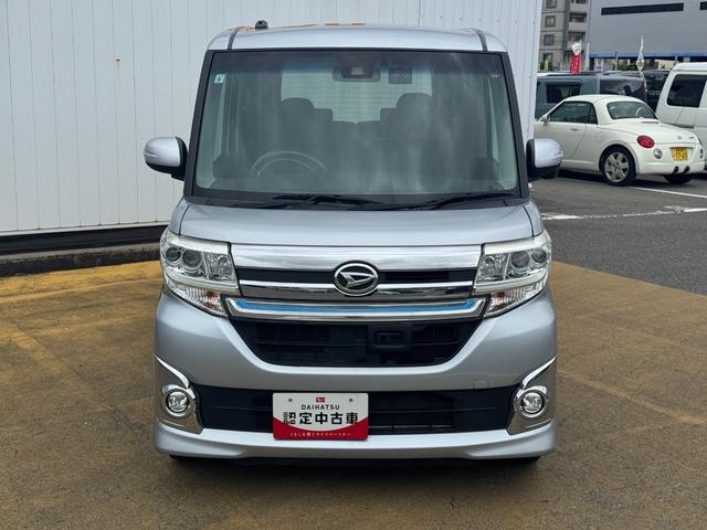 タントカスタムX トップエディションSAIIナビワンセグTV バックカメラ 前後ドライブレコーダー 片側電動スライドドア オートライト LEDヘッドライト 衝突軽減ブレーキ 横滑り防止装置 純正アルミホイール(福岡県)の中古車