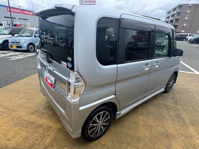 タントカスタムX トップエディションSAIIナビワンセグTV バックカメラ 前後ドライブレコーダー 片側電動スライドドア オートライト LEDヘッドライト 衝突軽減ブレーキ 横滑り防止装置 純正アルミホイール(福岡県)の中古車