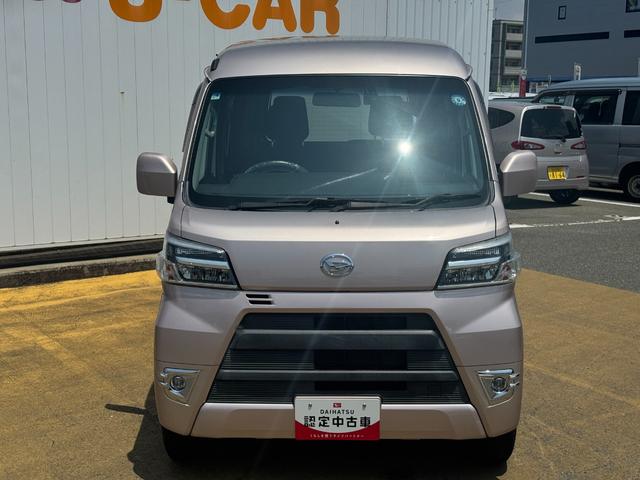 ハイゼットカーゴクルーズCDチューナー 社外前後方ドライブレコーダー スライドドア マニュアル車 5MT(福岡県)の中古車