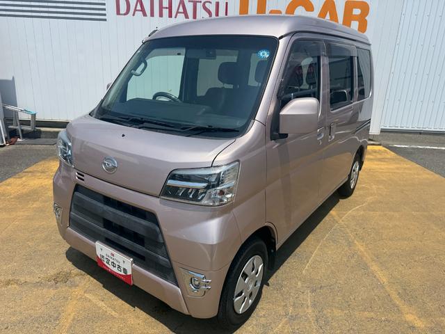 ハイゼットカーゴクルーズCDチューナー 社外前後方ドライブレコーダー スライドドア マニュアル車 5MT(福岡県)の中古車