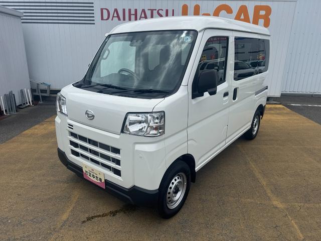 ハイゼットカーゴDX弊社デモカーUP車 新車保証継承付 両側スライドドア 衝突軽減ブレーキ オートマチックハイビーム 横滑り防止装置 アイドリングストップ(福岡県)の中古車