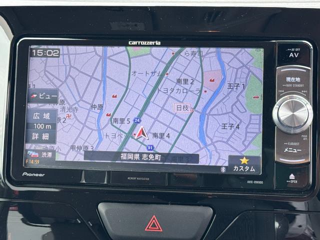 タントG SAIIIナビ地デジTV バックカメラ Bluetooth 前ドライブレコーダー 両側電動スライドドア 衝突軽減ブレーキ 横滑り防止装置 アイドリングストップ 純正アルミホイール(福岡県)の中古車