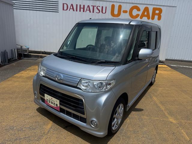 タントカスタムＸＣＤチューナー　スマートキー　片側電動スライドドア　純正アルミホイール（福岡県）の中古車