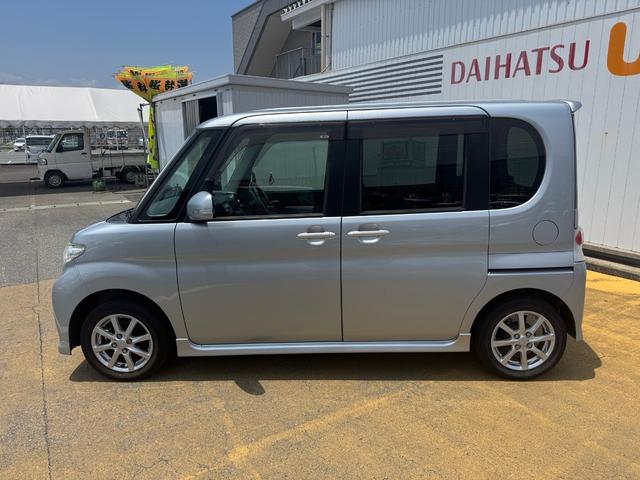 タントカスタムＸＣＤチューナー　スマートキー　片側電動スライドドア　純正アルミホイール（福岡県）の中古車