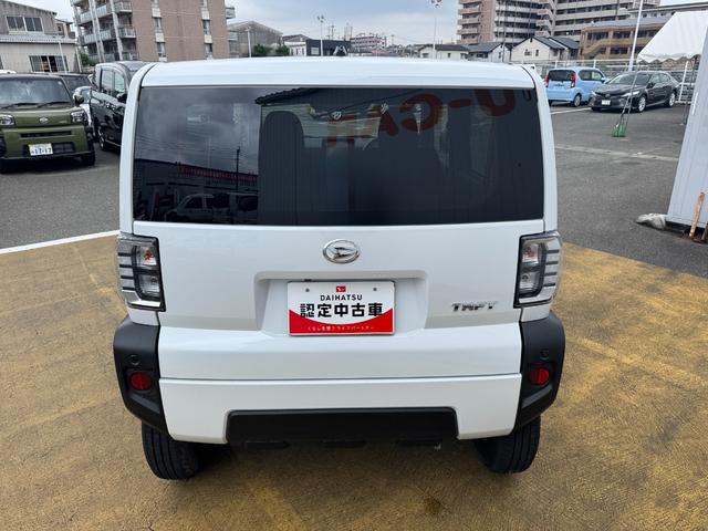 タフトＸ新車保証継承付ナビ　地デジＴＶ　バックカメラ　Ｂｌｕｅｔｏｏｔｈ　スマートキー　前後ドライブレコーダー　ＬＥＤヘッドライト　衝突軽減ブレーキ　　アイドリングストップ　クリアランスソナー（福岡県）の中古車