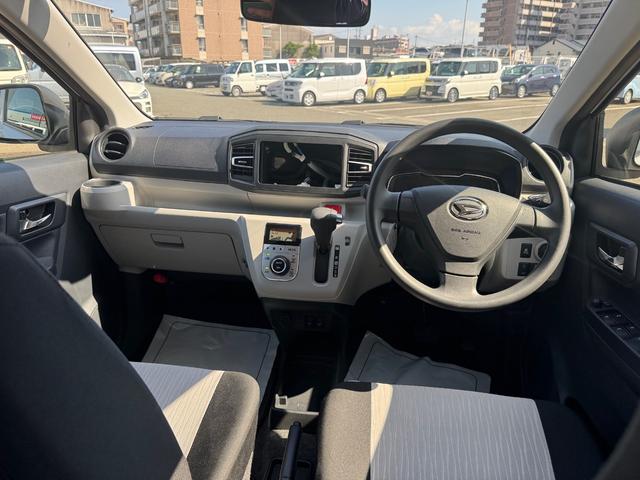 ミライースＧ　ＳＡIII弊社デモカーＵＰ車　新車保証継承付　オーディオレス　バックカメラ付　スマートキー　ＬＥＤヘッドライト　衝突軽減ブレーキ　横滑り防止装置　アイドリングストップ　クリアランスソナー　純正アルミホイール（福岡県）の中古車