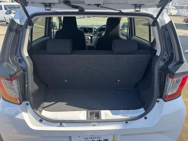 ミライースＧ　ＳＡIII弊社デモカーＵＰ車　新車保証継承付　オーディオレス　バックカメラ付　スマートキー　ＬＥＤヘッドライト　衝突軽減ブレーキ　横滑り防止装置　アイドリングストップ　クリアランスソナー　純正アルミホイール（福岡県）の中古車