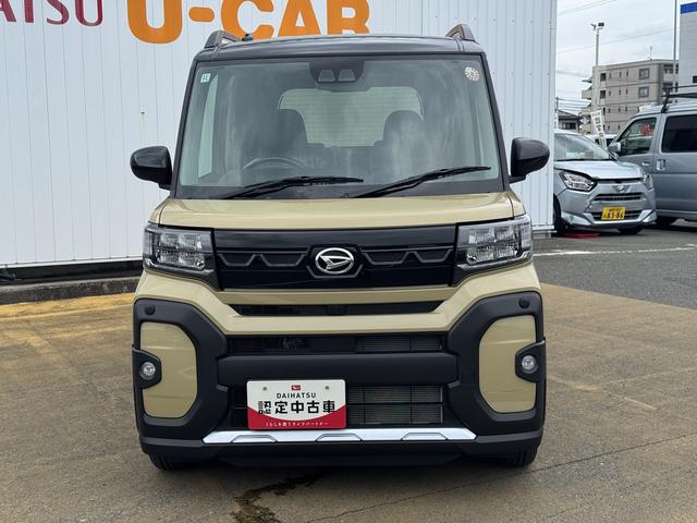タントファンクロス弊社デモカーＵＰ車　新車保証継承付　バックカメラ付　スマートキー　両側電動スライドドア　　ＬＥＤヘッドライト　衝突軽減ブレーキ　　アイドリングストップ　クリアランスソナー　純正アルミホイール（福岡県）の中古車