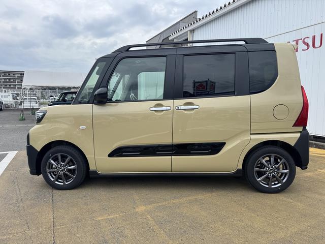 タントファンクロス弊社デモカーＵＰ車　新車保証継承付　バックカメラ付　スマートキー　両側電動スライドドア　　ＬＥＤヘッドライト　衝突軽減ブレーキ　　アイドリングストップ　クリアランスソナー　純正アルミホイール（福岡県）の中古車