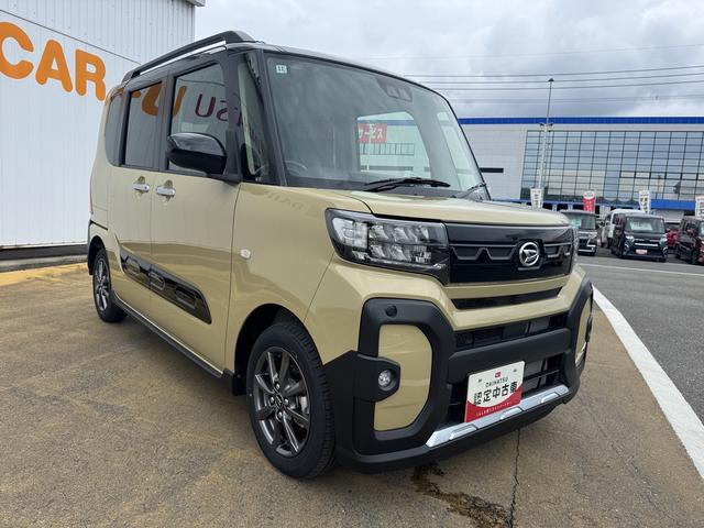 タントファンクロス弊社デモカーＵＰ車　新車保証継承付　バックカメラ付　スマートキー　両側電動スライドドア　　ＬＥＤヘッドライト　衝突軽減ブレーキ　　アイドリングストップ　クリアランスソナー　純正アルミホイール（福岡県）の中古車