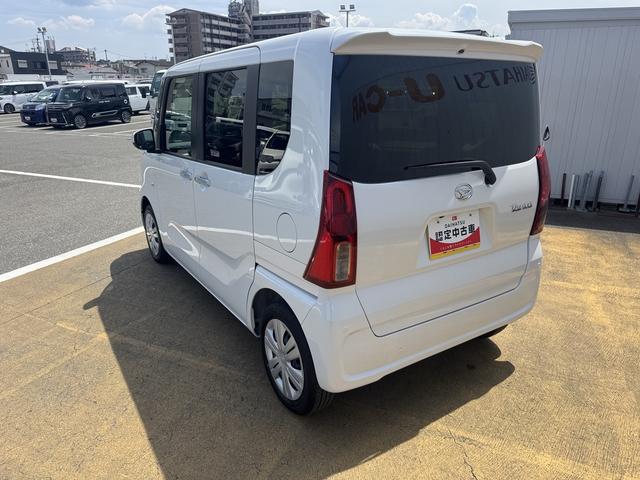 タントＸ弊社デモカーＵＰ車　新車保証継承付　オーディオレス　バックカメラ付　片側電動スライドドア　ＬＥＤヘッドライト　衝突軽減ブレーキ　アイドリングストップ　クリアランスソナー　純正アルミホイール（福岡県）の中古車