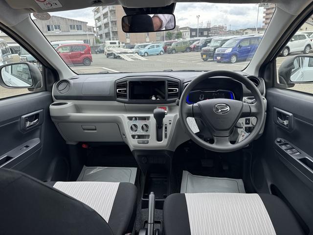ミライースＸ　ＳＡIII弊社デモカーＵＰ車　新車保証継承付　オーディオレス　オートライト　ＬＥＤヘッドライト　衝突軽減ブレーキ　横滑り防止装置　アイドリングストップ　クリアランスソナー（福岡県）の中古車