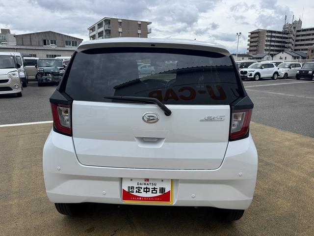ミライースＸ　ＳＡIII弊社デモカーＵＰ車　新車保証継承付　オーディオレス　オートライト　ＬＥＤヘッドライト　衝突軽減ブレーキ　横滑り防止装置　アイドリングストップ　クリアランスソナー（福岡県）の中古車
