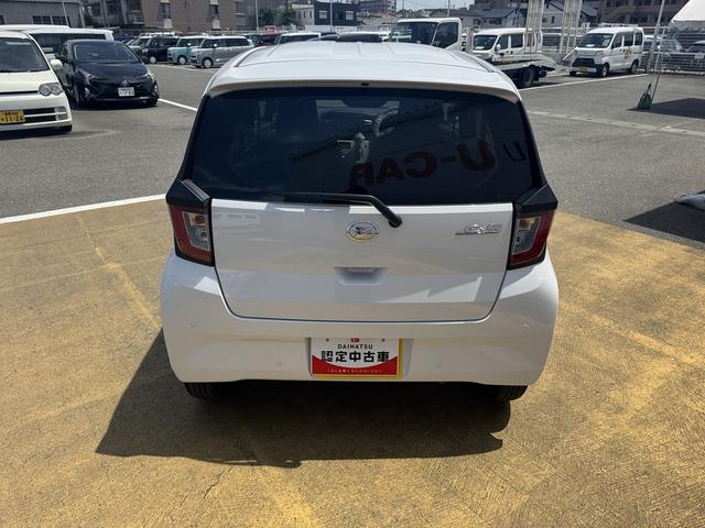 ミライースＧ　ＳＡIII弊社デモカーＵＰ車　新車保証継承付　オーディオレス　スマートキー　ＬＥＤヘッドライト　衝突軽減ブレーキ　横滑り防止装置　アイドリングストップ　クリアランスソナー　純正アルミホイール（福岡県）の中古車