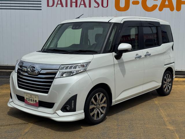 トールカスタムG ターボ SAIIIナビ地デジTV 全方位カメラ Bluetooth ETC 前ドライブレコーダー 両側電動スライドドア 衝突軽減ブレーキ 横滑り防止装置 アイドリングストップ 純正アルミホイール(福岡県)の中古車