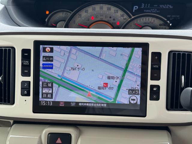 ムーヴキャンバスGメイクアップリミテッド SAIIIナビ地デジTV 全方位カメラ Bluetooth ETC 前後ドライブレコーダー 両側電動スライドドア オートライト LEDヘッドライト 衝突軽減ブレーキ 横滑り防止装置 アイドリングストップ(福岡県)の中古車