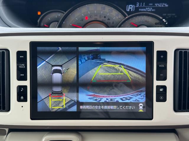 ムーヴキャンバスGメイクアップリミテッド SAIIIナビ地デジTV 全方位カメラ Bluetooth ETC 前後ドライブレコーダー 両側電動スライドドア オートライト LEDヘッドライト 衝突軽減ブレーキ 横滑り防止装置 アイドリングストップ(福岡県)の中古車