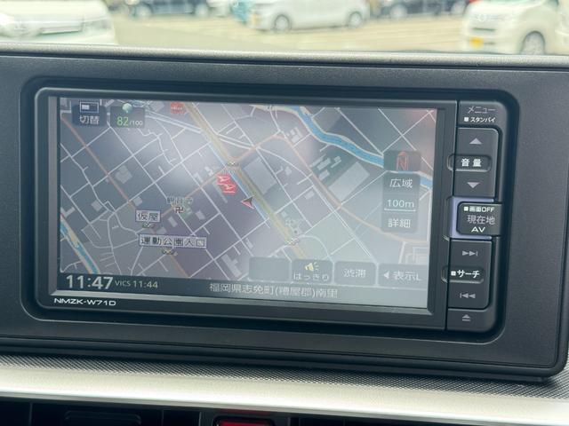 ロッキーXナビ地デジTV バックカメラ Bluetooth ETC 前後ドライブレコーダー オートライト LEDヘッドライト 衝突軽減ブレーキ アイドリングストップ クリアランスソナー 純正アルミホイール(福岡県)の中古車