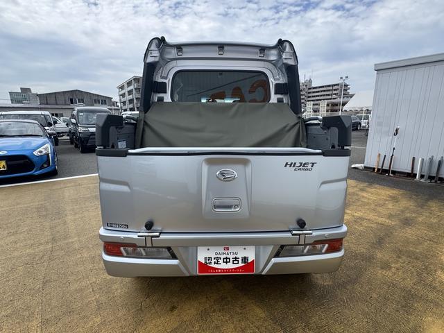 ハイゼットカーゴデッキバンＬ　ＳＡIII前後ドライブレコーダー　　両側スライドドア　衝突軽減ブレーキ　横滑り防止装置　アイドリングストップ（福岡県）の中古車