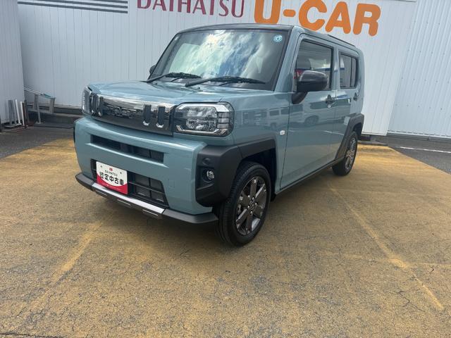 タフトＧ　ダーククロムベンチャー新車保証継承付　ナビ地デジＴＶ　バックカメラ　Ｂｌｕｅｔｏｏｔｈ　ＥＴＣ　　前後ドライブレコーダー　ＬＥＤヘッドライト　衝突軽減ブレーキ　アイドリングストップ　クリアランスソナー　純正アルミホイール（福岡県）の中古車