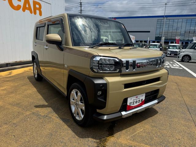 タフトＧターボ　クロムベンチャー新車保証継承付　ナビ地デジＴＶ　全方位カメラ　Ｂｌｕｅｔｏｏｔｈ　スマートキー　ＥＴＣ　　前後ドライブレコーダー　　オートライト　ＬＥＤヘッドライト　衝突軽減ブレーキ　アイドリングストップ（福岡県）の中古車