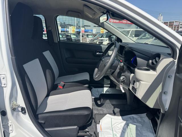 ミライースＸ　ＳＡIII新車保証継承付　弊社デモカーＵＰ車　オーディオレス　オートライト　ＬＥＤヘッドライト　衝突軽減ブレーキ　オートマチックハイビーム　横滑り防止装置　アイドリングストップ　クリアランスソナー（福岡県）の中古車