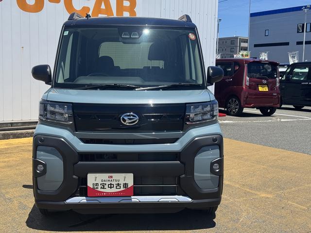 タントファンクロス弊社デモカーＵＰ車　新車保証継承付　ナビ地デジＴＶ　バックカメラ　Ｂｌｕｅｔｏｏｔｈ　スマートキー　両側電動スライドドア　ＬＥＤヘッドライト　衝突軽減ブレーキ　横滑り防止装置　アイドリングストップ（福岡県）の中古車