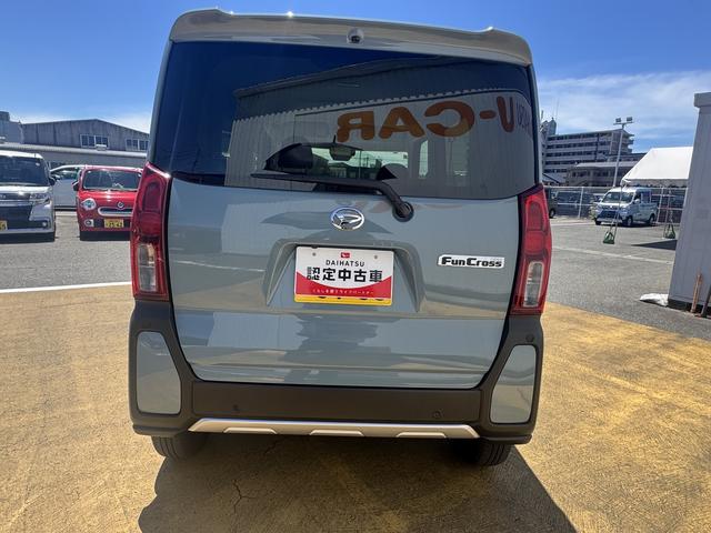 タントファンクロス弊社デモカーＵＰ車　新車保証継承付　ナビ地デジＴＶ　バックカメラ　Ｂｌｕｅｔｏｏｔｈ　スマートキー　両側電動スライドドア　ＬＥＤヘッドライト　衝突軽減ブレーキ　横滑り防止装置　アイドリングストップ（福岡県）の中古車