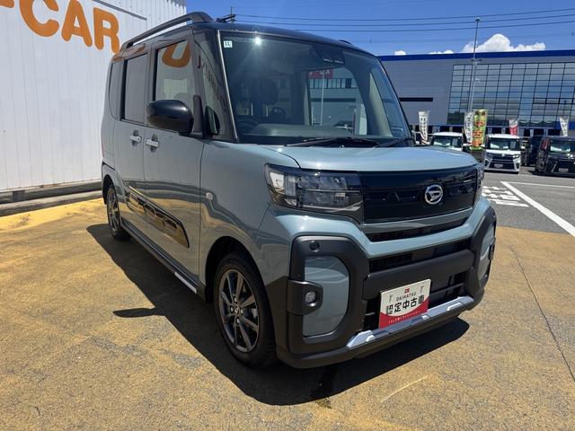 タントファンクロス弊社デモカーＵＰ車　新車保証継承付　ナビ地デジＴＶ　バックカメラ　Ｂｌｕｅｔｏｏｔｈ　スマートキー　両側電動スライドドア　ＬＥＤヘッドライト　衝突軽減ブレーキ　横滑り防止装置　アイドリングストップ（福岡県）の中古車