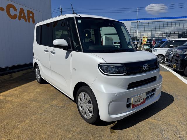 タントＸ新車保証継承付　弊社デモカーＵＰ車　オーディオレス　バックカメラ付　スマートキー　片側電動スライドドア　ＬＥＤヘッドライト　衝突軽減ブレーキ　横滑り防止装置　アイドリングストップ　クリアランスソナー（福岡県）の中古車