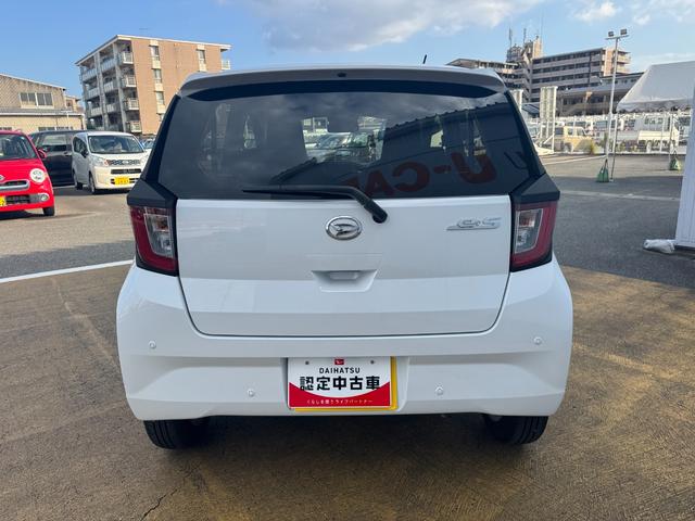 ミライースＧ　ＳＡIII新車保証継承付　弊社デモカーＵＰ車　オーディオレス　ＬＥＤヘッドライト　衝突軽減ブレーキ　オートマチックハイビーム　横滑り防止装置　アイドリングストップ　クリアランスソナー　純正アルミホイール（福岡県）の中古車