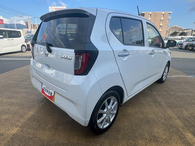ミライースＧ　ＳＡIII新車保証継承付　弊社デモカーＵＰ車　オーディオレス　ＬＥＤヘッドライト　衝突軽減ブレーキ　オートマチックハイビーム　横滑り防止装置　アイドリングストップ　クリアランスソナー　純正アルミホイール（福岡県）の中古車