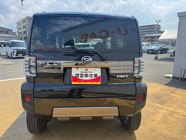 タフトG クロムベンチャー新車保証継承付 弊社デモカーUP車 ディスプレイオーディオ バックカメラ Bluetooth LEDヘッドライト 衝突軽減ブレーキ 横滑り防止装置 アイドリングストップ クリアランスソナー(福岡県)の中古車