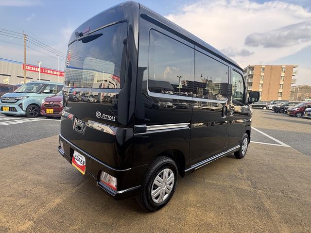 アトレーRS新車保証継承付 弊社デモカーUP車 オーディオレス バックカメラ付 スマートキー 両側電動スライドドア クルーズコントロール LEDヘッドライト 衝突軽減ブレーキ 横滑り防止装置 アイドリングストップ(福岡県)の中古車