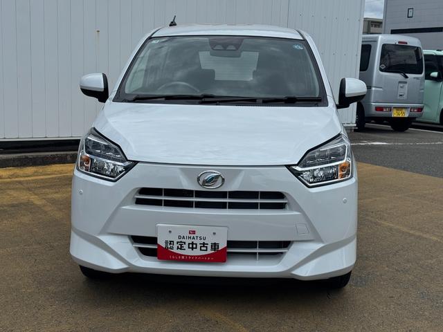 ミライースＸ　ＳＡIII新車保証継承付　弊社デモカーＵＰ車　オーディオレス　オートライト　ＬＥＤヘッドライト　衝突軽減ブレーキ　オートマチックハイビーム　横滑り防止装置　アイドリングストップ　クリアランスソナー（福岡県）の中古車