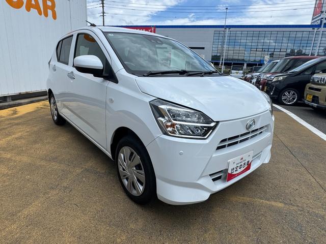 ミライースＸ　ＳＡIII新車保証継承付　弊社デモカーＵＰ車　オーディオレス　オートライト　ＬＥＤヘッドライト　衝突軽減ブレーキ　オートマチックハイビーム　横滑り防止装置　アイドリングストップ　クリアランスソナー（福岡県）の中古車