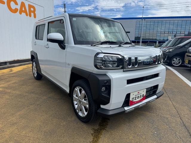 タフトＧ　クロムベンチャー新車保証継承付　弊社デモカーＵＰ車　オーディオレス　バックカメラ付　スマートキー　クルーズコントロール　ＬＥＤヘッドライト　衝突軽減ブレーキ　横滑り防止装置　アイドリングストップ　純正アルミホイール（福岡県）の中古車