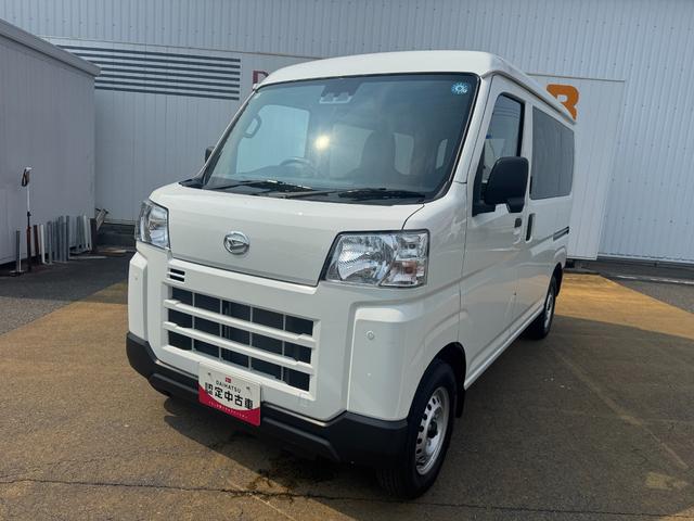 ハイゼットカーゴDX新車保証継承付 弊社デモカーUP車 1dinラジオ 両側スライドドア オートライト 衝突軽減ブレーキ 横滑り防止装置 アイドリングストップ クリアランスソナー(福岡県)の中古車