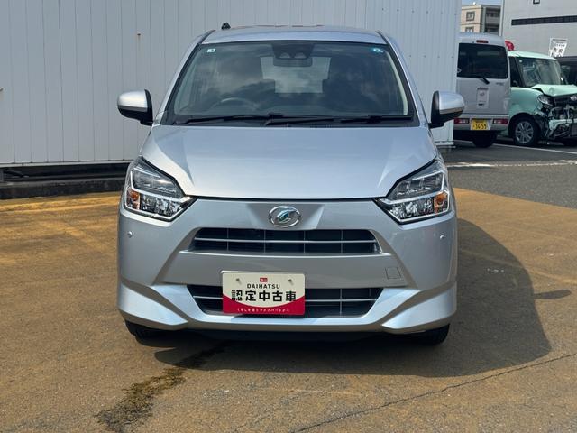 ミライースＸ　ＳＡIII新車保証継承付　弊社デモカーＵＰ車　オーディオレス　オートライト　ＬＥＤヘッドライト　衝突軽減ブレーキ横滑り防止装置　アイドリングストップ　クリアランスソナー（福岡県）の中古車