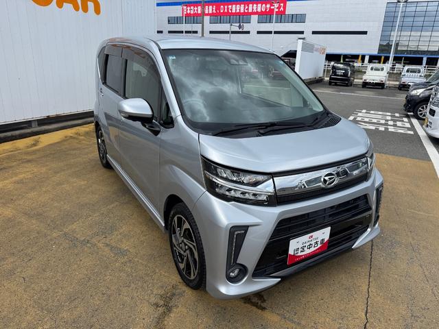 ムーヴカスタム　ＲＳ　ハイパーリミテッドＳＡIIIナビ地デジＴＶ　全方位カメラ　Ｂｌｕｅｔｏｏｔｈ　ＥＴＣ　　前後ドライブレコーダー　ＬＥＤヘッドライト　衝突軽減ブレーキ　横滑り防止装置　アイドリングストップ　純正アルミホイール（福岡県）の中古車