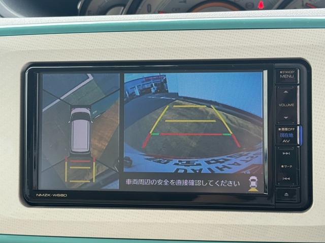 ムーヴキャンバスＧメイクアップ　ＳＡIIIナビ地デジＴＶ　全方位カメラ　Ｂｌｕｅｔｏｏｔｈ　ＥＴＣ　前ドライブレコーダー　　両側電動スライドドア　オートライト　ＬＥＤヘッドライト　衝突軽減ブレーキ　横滑り防止装置　アイドリングストップ（福岡県）の中古車